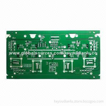 Double-sided PCB with FR4 Material and 1.0mm Thickness, HAL Lead Free with 1/1oz, CU
